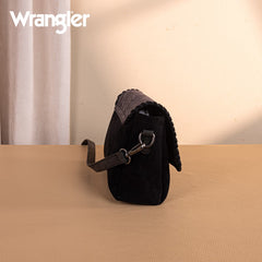 Wrangler Vintage Floral Printed Crossbody Bag with Small Pouch