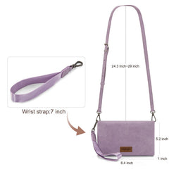 Wrangler Leather Printed Wristlet