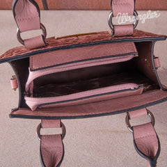 Wrangler Embossed Top Handle Crossbody
