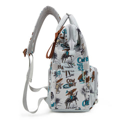 Wrangler Cowboy Printed Callie Backpack