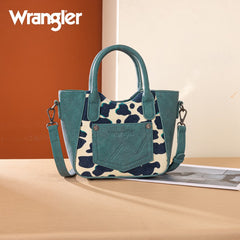 Wrangler Cow Print Mini Tote Bag