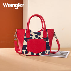 Wrangler Cow Print Mini Tote Bag