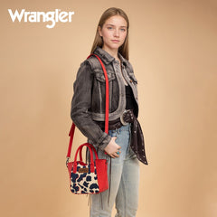 Wrangler Cow Print Mini Tote Bag