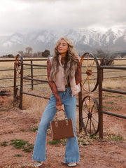 Wrangler Aztec Print Tote/Crossbody