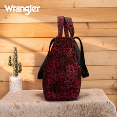 Wrangler Leopard Print Tote Bag