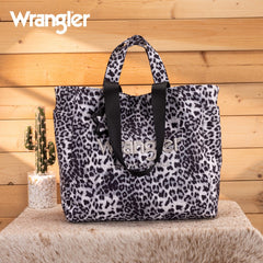 Wrangler Leopard Print Tote Bag