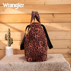 Wrangler Leopard Print Tote Bag