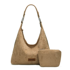 Wrangler Floral Tooled Hobo Bag with Pouch