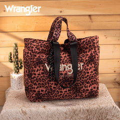 Wrangler Leopard Print Tote Bag