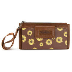 Wrangler Sunflower Print Card Wallet