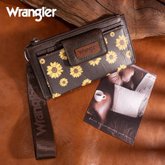 Wrangler Sunflower Print Card Wallet