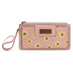 Wrangler Sunflower Print Card Wallet
