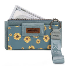 Wrangler Sunflower Print Card Wallet