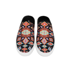 Montana West Western Aztec Print Collection Sneaker Slides - Cowgirl Wear