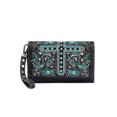 Montana West Cut-out Collection Wallet/Crossbody - Cowgirl Wear