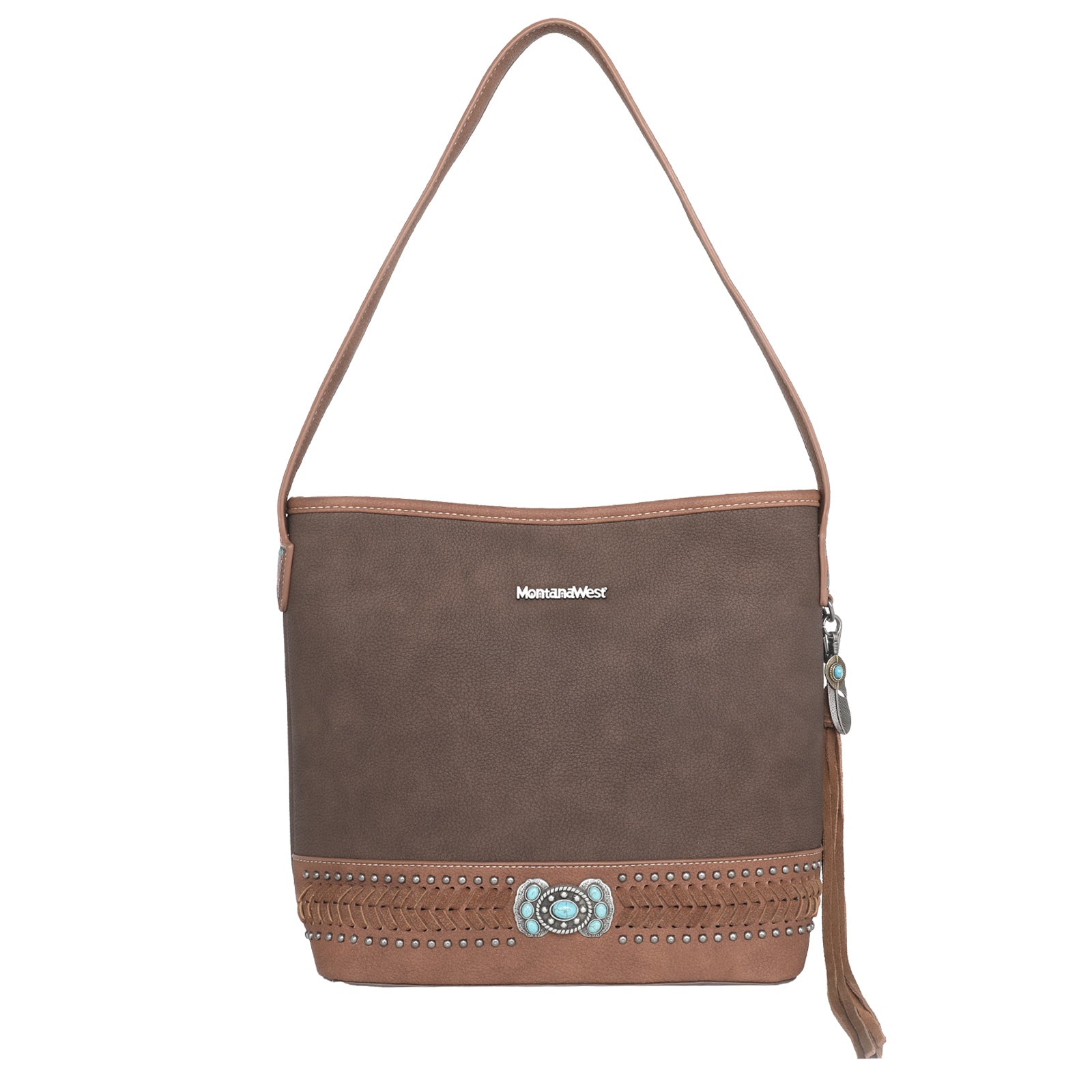 Montana West Concho Collection Concealed Carry Hobo - Cowgirl Wear