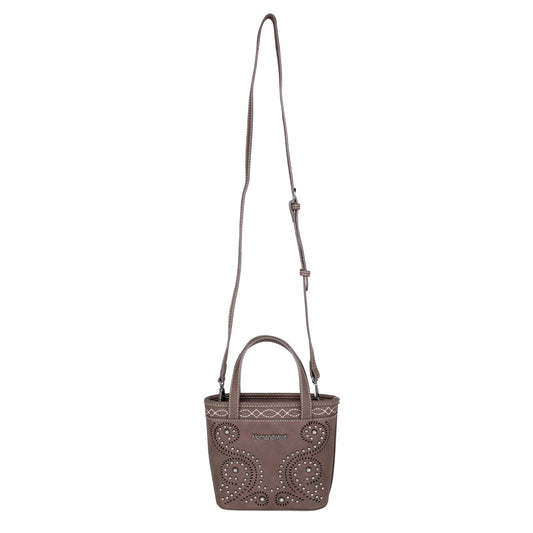 Montana West Cut-Out Collection Small Tote/Crossbody - Cowgirl Wear