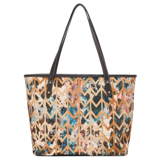 Montana West Camouflage Aztec Canvas Tote Bag - Cowgirl Wear