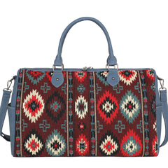 Montana West Aztec Tapestry Collection Weekender Bag - Cowgirl Wear