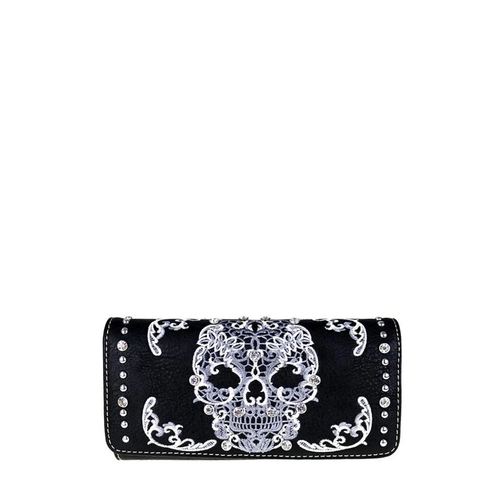 Montana West Sugar Skull Collection Wallet - Cowgirl Wear