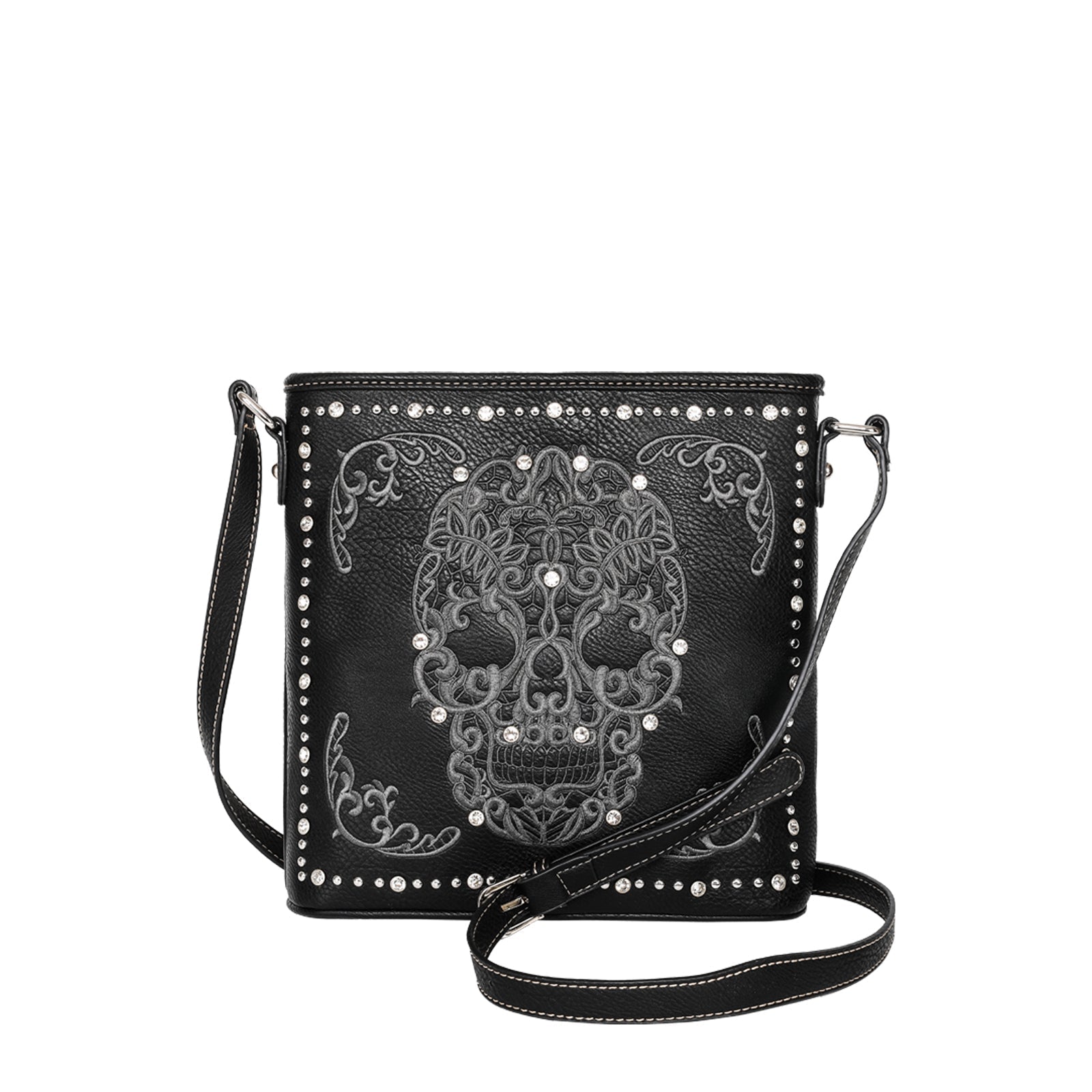 Montana West Sugar Skull Collection Concealed Handgun Crossbody - Cowgirl Wear