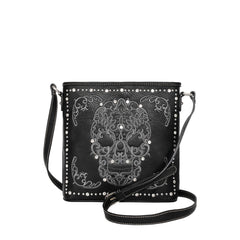 Montana West Sugar Skull Collection Concealed Handgun Crossbody - Cowgirl Wear