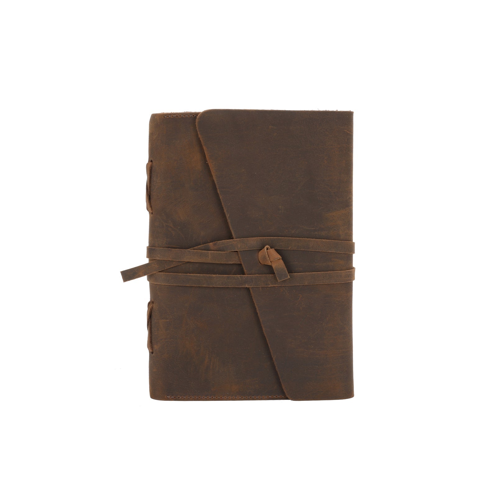 Montana West Western Vintage Genuine Leather Journal Notebook Handheld Size 6.5" x 9.25" (120 Sheets/240 Pages) - Cowgirl Wear