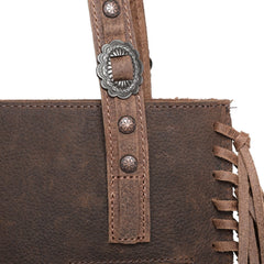 Genuine Leather Fringe Collection Concealed Carry Shoulder Bag - Cowgirl Wear