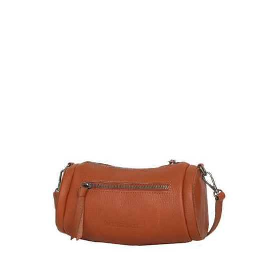 Montana West Genuine Leather Cow-Hide Collection Mini Barrel Bag - Cowgirl Wear