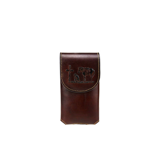 Montana West Genuine Leather Belt Loop Holster Cell Phone Case - Cowgirl Wear