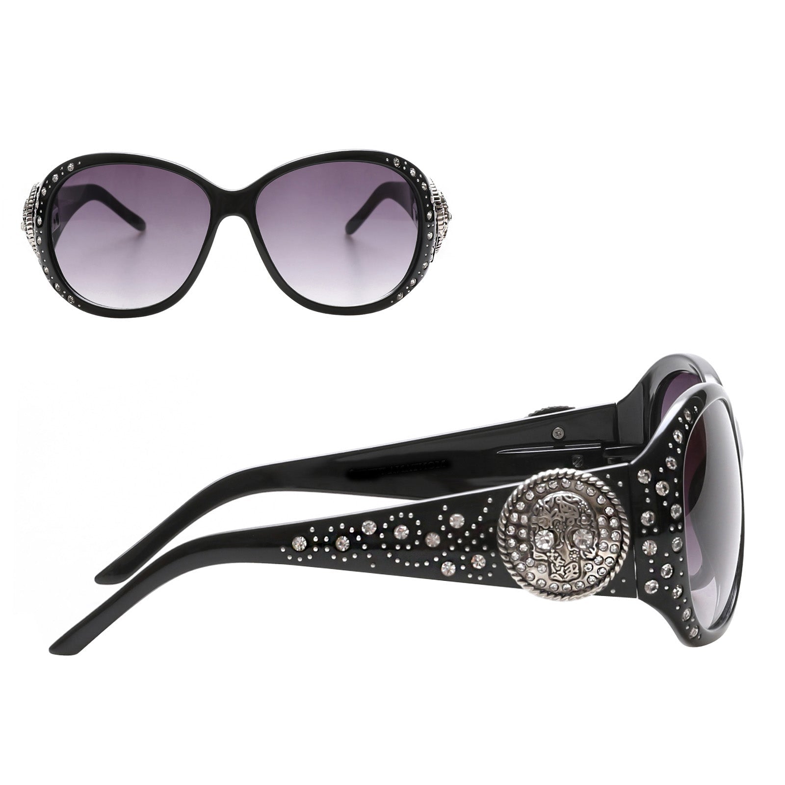 Montana West Sugar Skull Collection Sunglasses - Cowgirl Wear