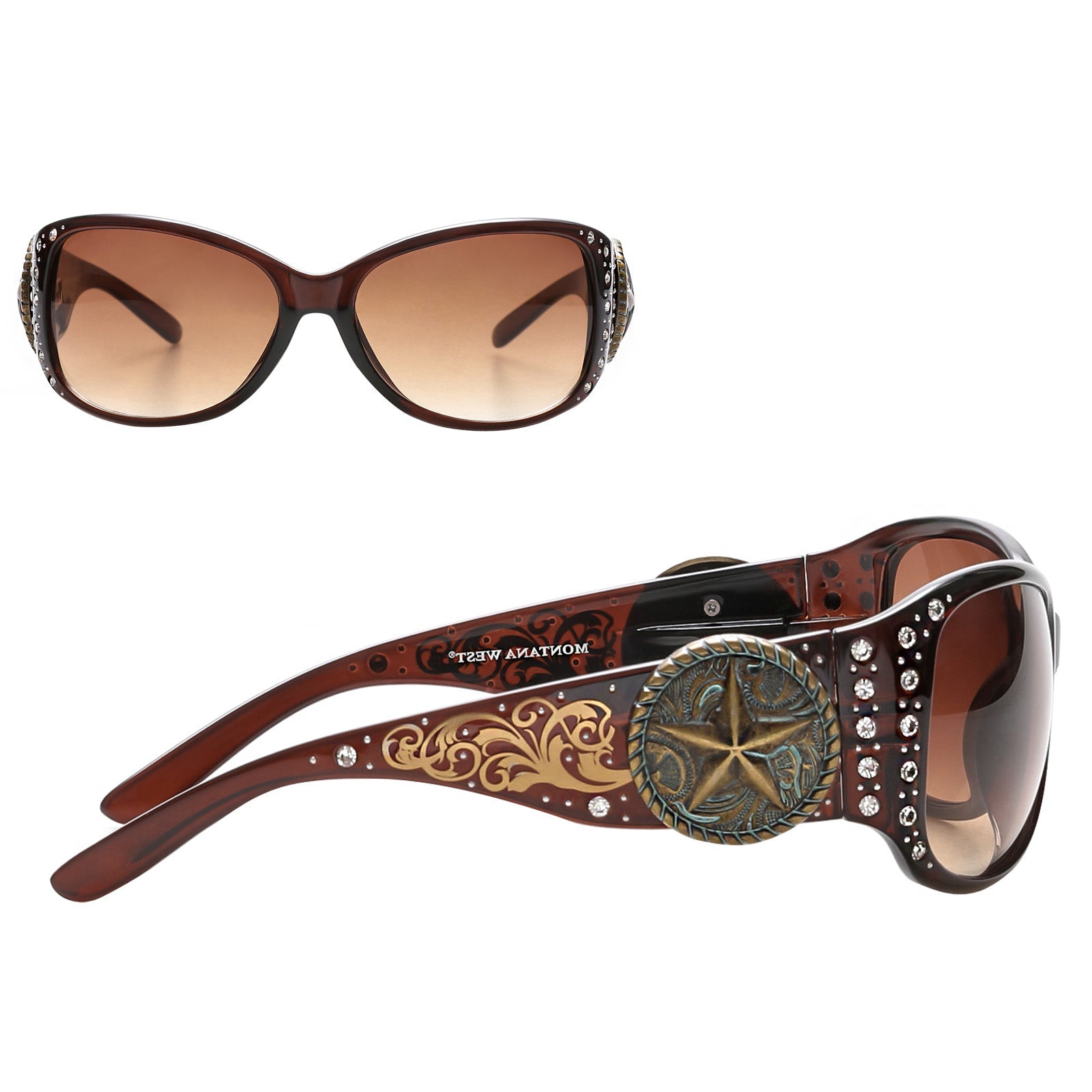Montana West Lonestar Collection Sunglasses - Cowgirl Wear