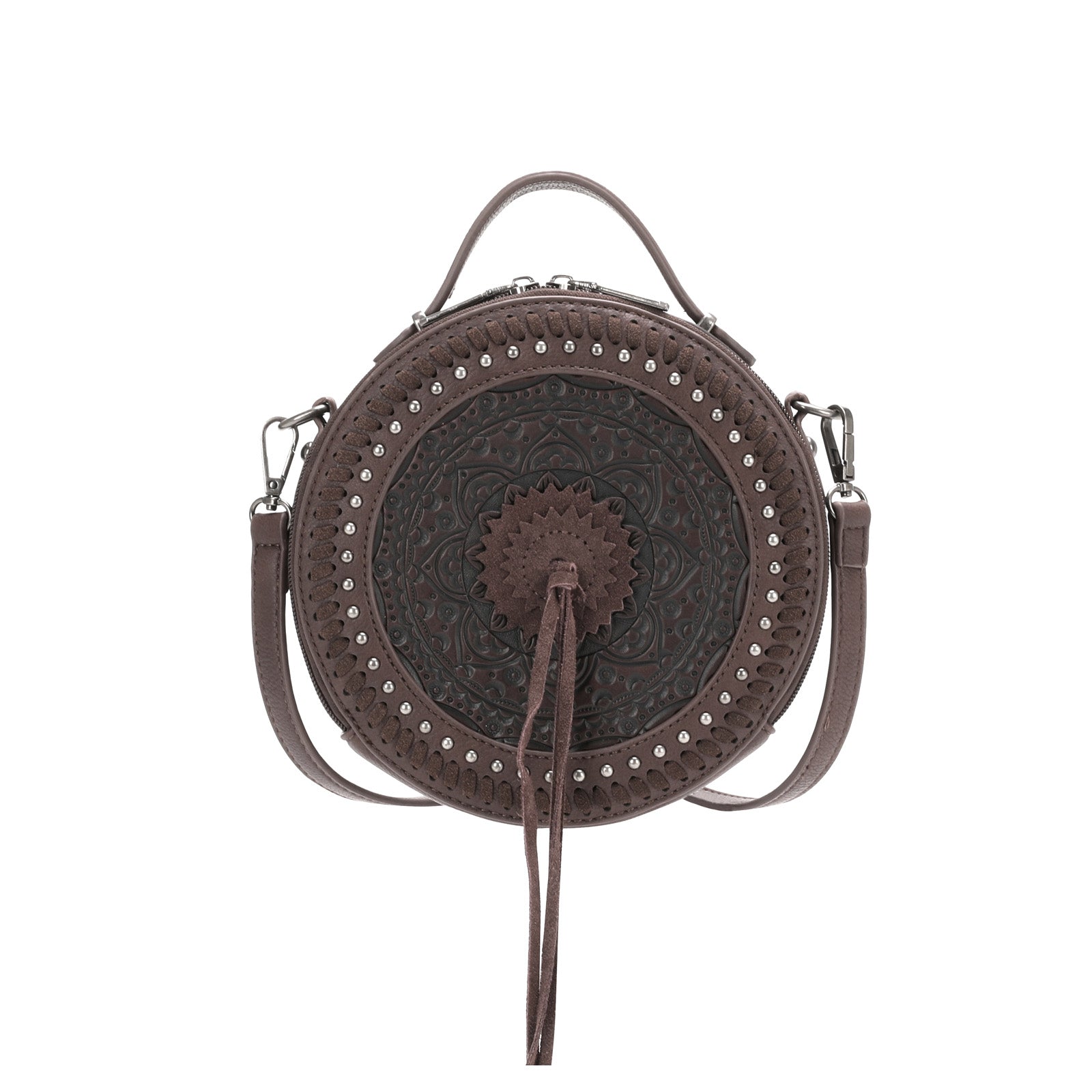 Wrangler Tooled Collection Canteen Bag/Crossbody - Cowgirl Wear