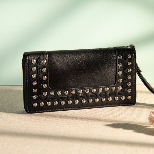 Wrangler Studded Collection Wallet