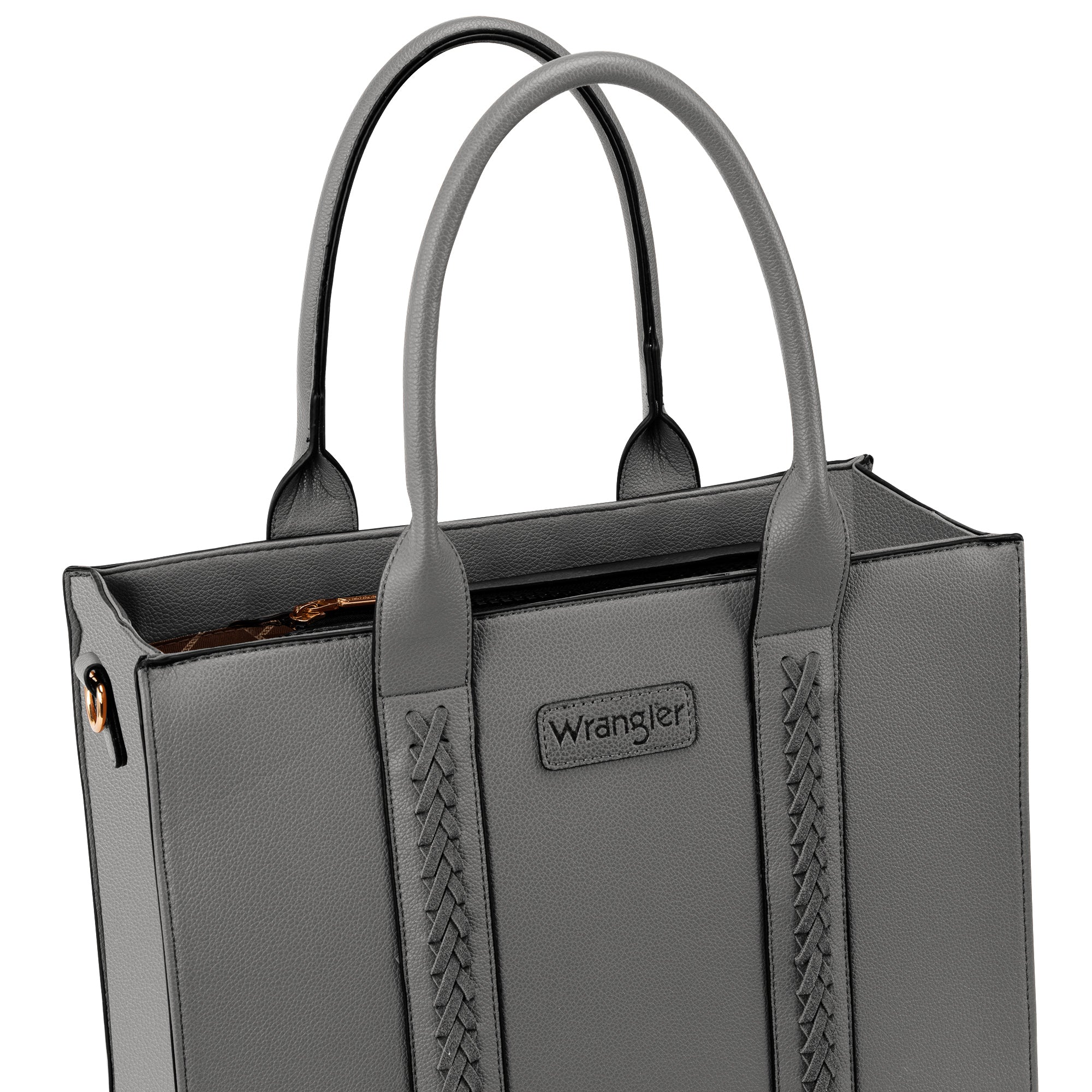Wrangler Tote Bag for Women Zipper Shoulder Handbag - Cowgirl Wear