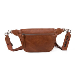 WG82-194  Wrangler Fanny Pack Belt Bag Sling Bag - Brown