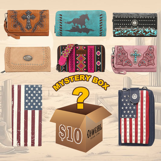 Cowgirl Wear Wallet Mystery Box