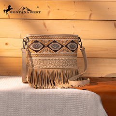 Montana West Tooled Collection Concealed Carry Crossbody