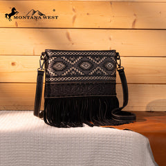 Montana West Tooled Collection Concealed Carry Crossbody