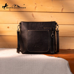 Montana West Tooled Collection Concealed Carry Crossbody