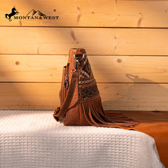 Montana West Tooled Collection Concealed Carry Crossbody