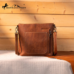 Montana West Tooled Collection Concealed Carry Crossbody