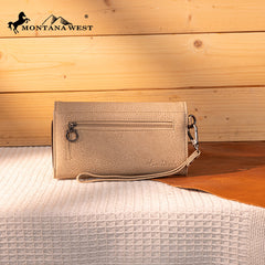 Montana West Tooled Embroidered Collection Wallet