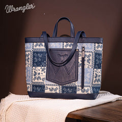 Wrangler Pailsey Carry Tote Bag Set