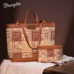 Wrangler Pailsey Carry Tote Bag Set