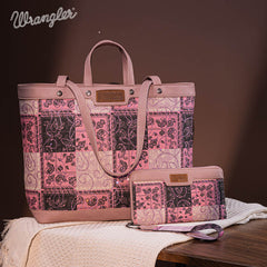 Wrangler Pailsey Carry Tote Bag Set