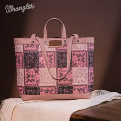 Wrangler Pailsey Carry Tote Bag Set