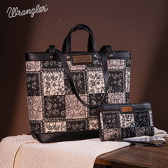 Wrangler Pailsey Carry Tote Bag Set