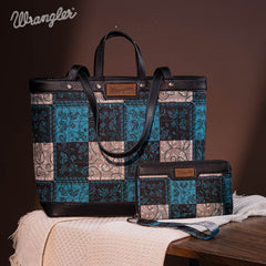 Wrangler Pailsey Carry Tote Bag Set