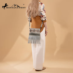 Montana West Tooled Collection Concealed Carry Crossbody